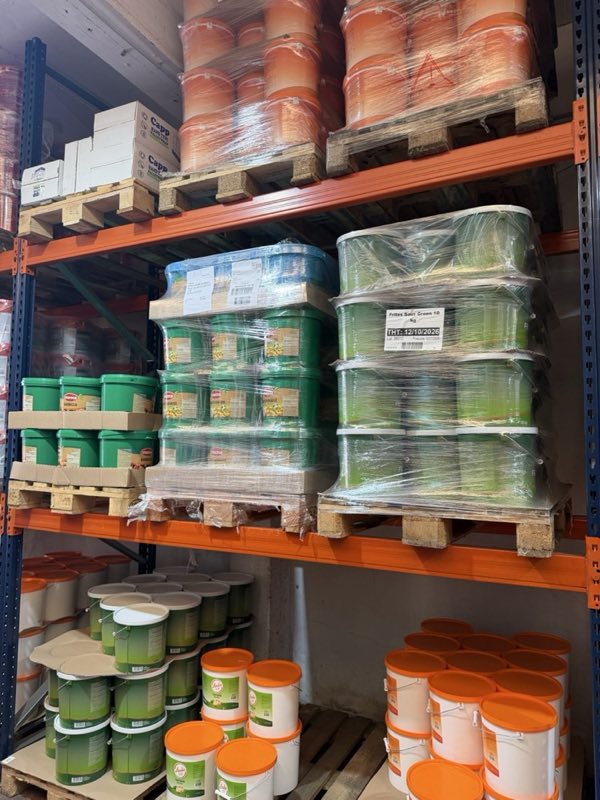 Seaux de sauces et mayonnaise grand format pour la restauration collective
